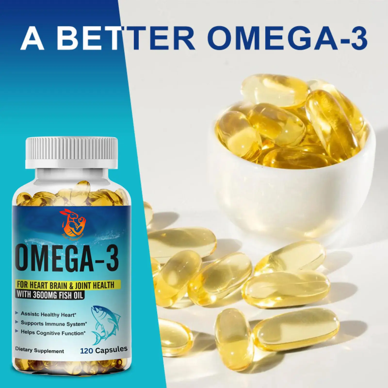 Omega 3 Softgel Factory - Private Label Heart Health Fish Oil 3 6 9