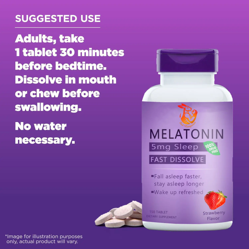 Melatonin Tablets Manufacturer - High Quality Sleeping Better Insomniacs Pills