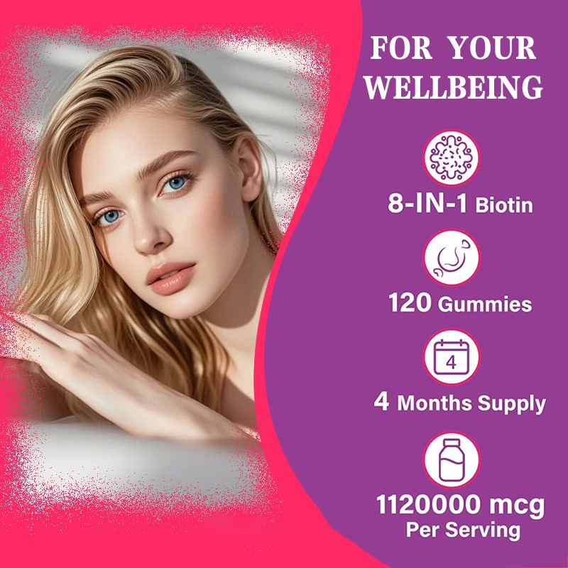 Collagen Gummies Supplier - OEM Strawberry Flavored Skin Hair Nail Support