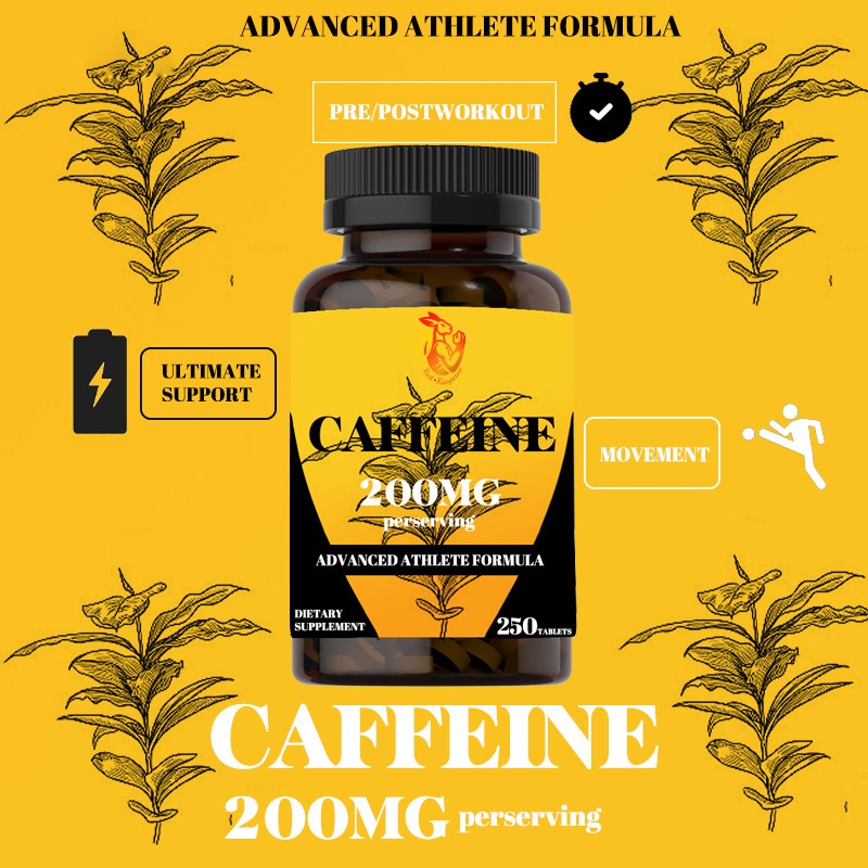 Caffeine Tablets Manufacturer - OEM Advanced Athlete 200mg Immunity Booster