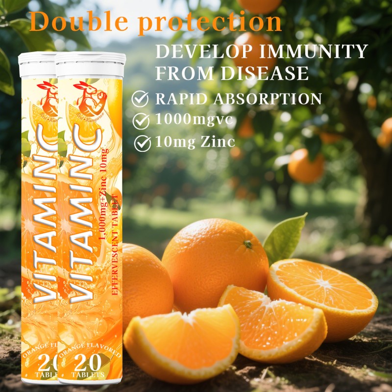 Vitamin C Effervescent Tablets Manufacturer - Private Label Immune System Support