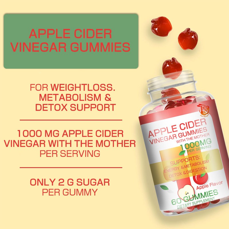 Vegetarian ACV Gummies Supplier - Private Label Weight Loss Body Management