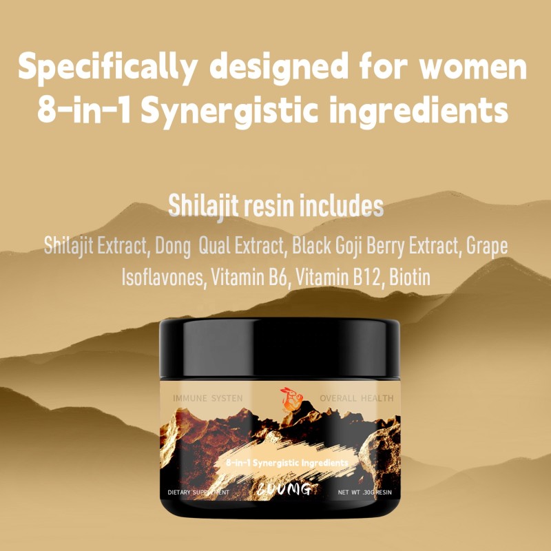 Shilajit Resin Factory - Factory Wholesale 8-in-1 Women Health Management
