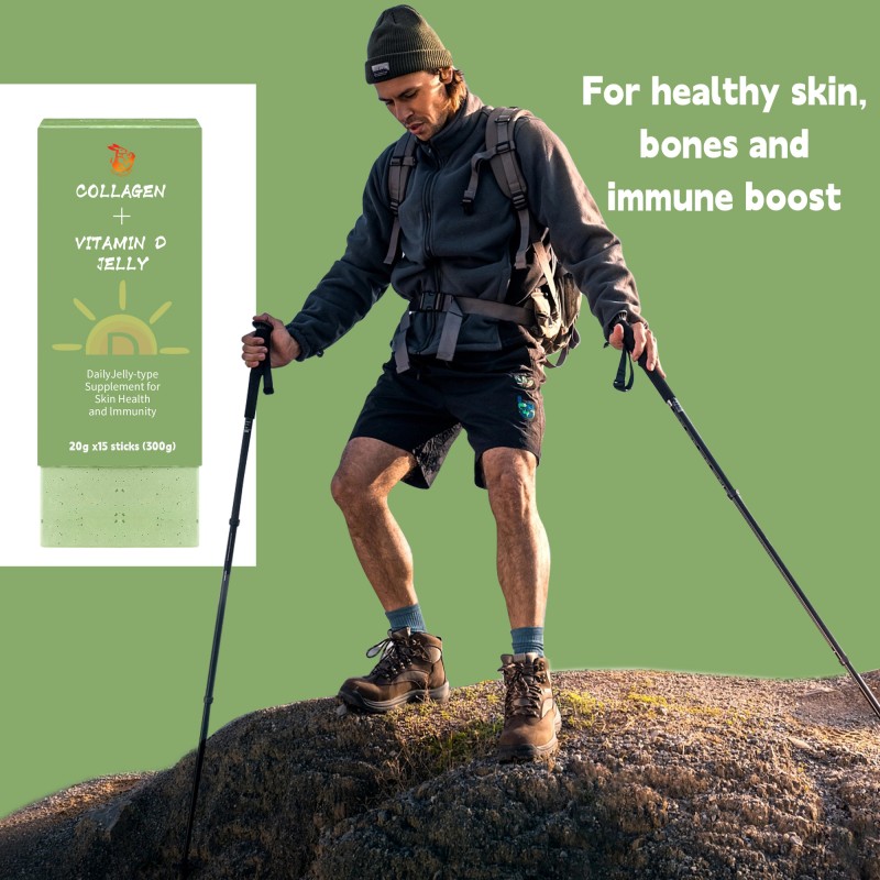 Collagen Vitamin D Jelly Manufacturer - Private Label Skin Health Immune System
