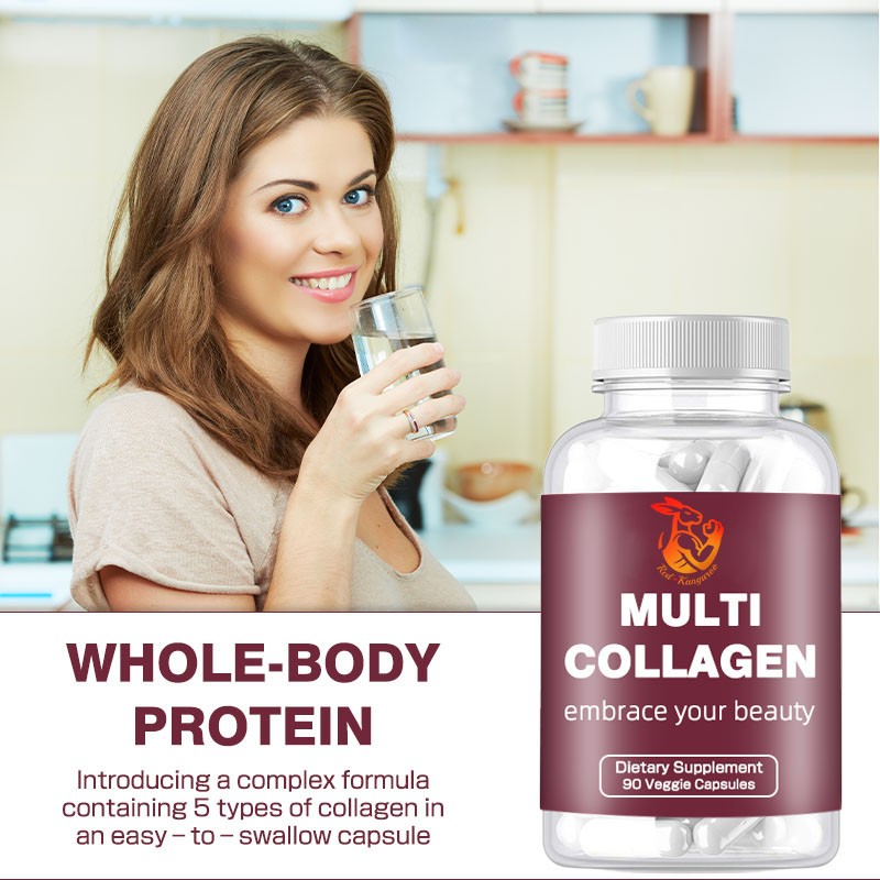 Multi Collagen Capsules Factory - Private Label Hair Skin Nails Women Beauty