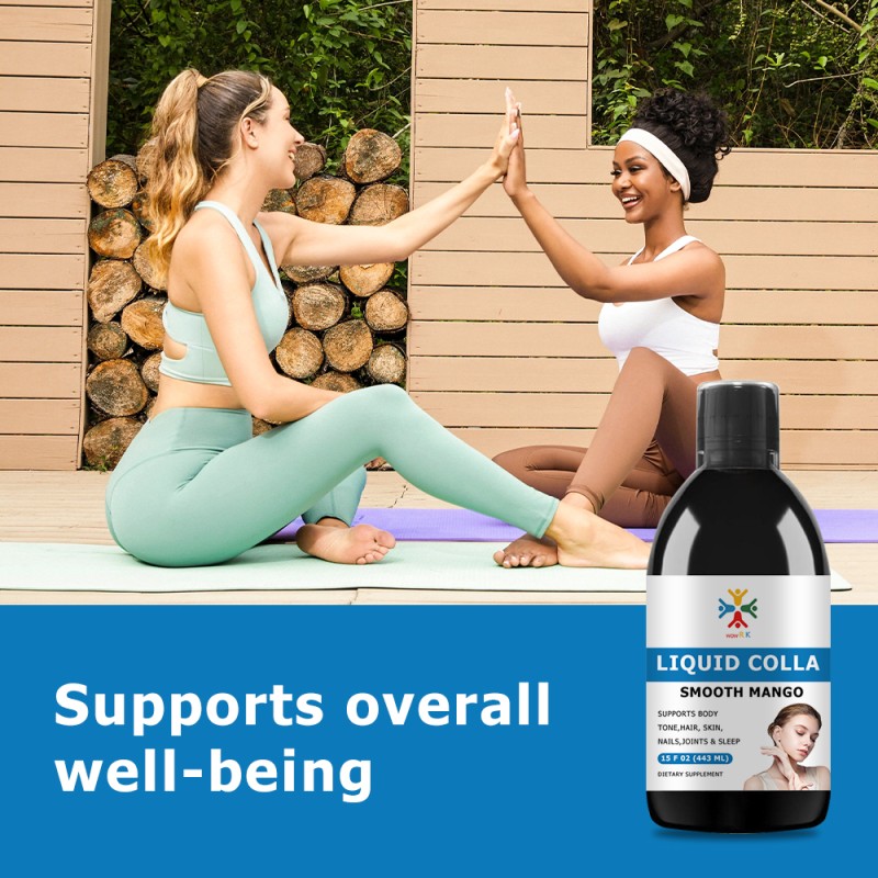 Liquid Marine Collagen Factory - Wholesale Customization 11000mg Hyaluronic Vitamins