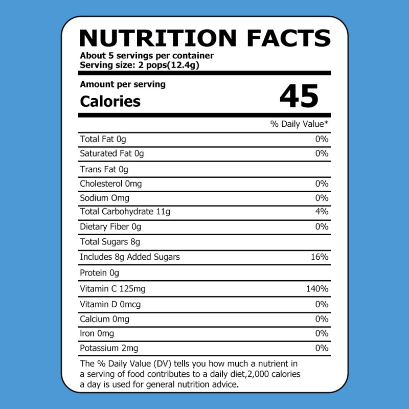 Vitamin C Lollipops Factory - Factory Wholesales Organic Fruit Flavored Immune