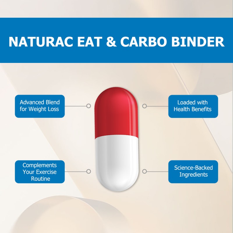 Fat Carb Binder Capsules Manufacturer - NaturaC Natural Formula Appetite Control