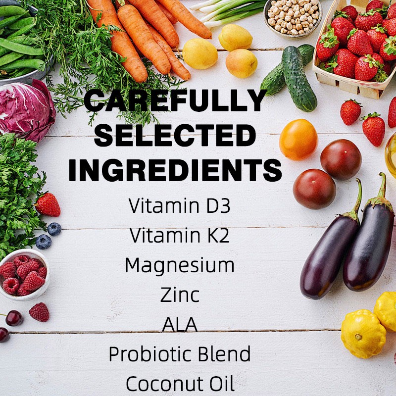 Vitamin D Immune Capsules Factory - Private Label 11in1 D3 K2 Immune Defence