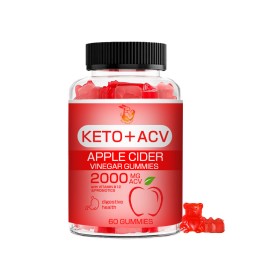 Keto ACV Gummies Manufacturer - Factory Direct Sales Digestion Hair Nails Skin