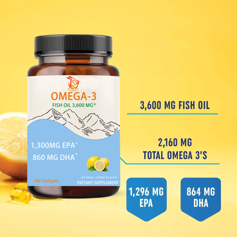 Omega 3 Softgel Supplier - Good Quality Immune Function Fish Oil Softgel