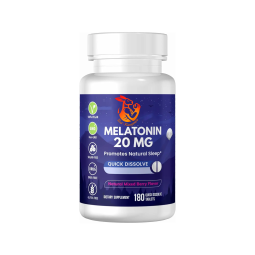 Melatonin Tablets Manufacturer - Factory Wholesale Vegan Natural Sleep Tablets