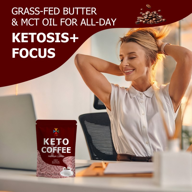 Keto Coffee Powder Supplier - Wholesaler Private Label Coconut MCT Cognitive