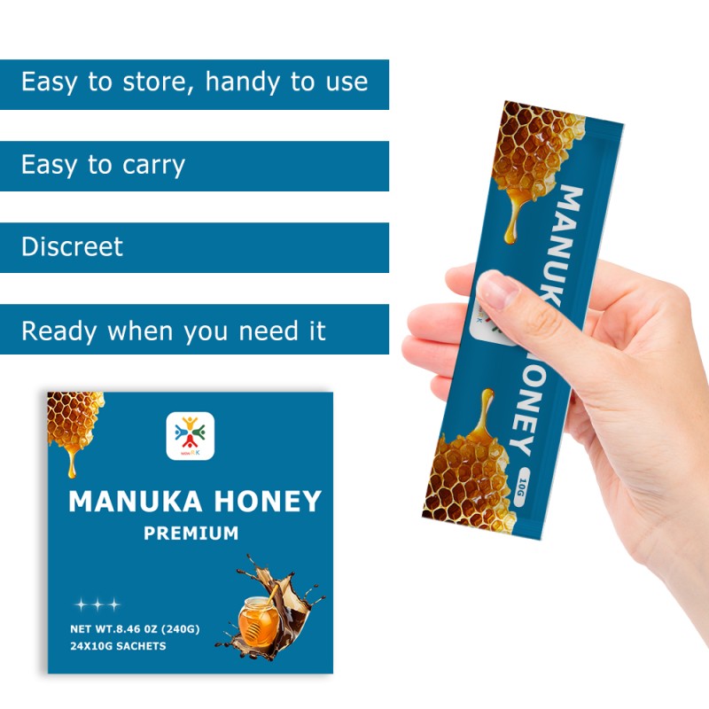 Manuka Honey Supplier - Wellbody OEM Private Label Ginseng Maca Digestive Men