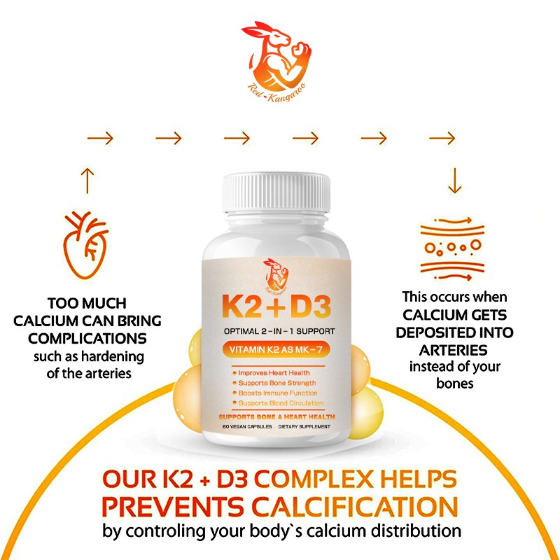 Vitamin K2 Capsules Manufacturer - OEM MK7 Non-GMO Gluten Free Bones Immunity