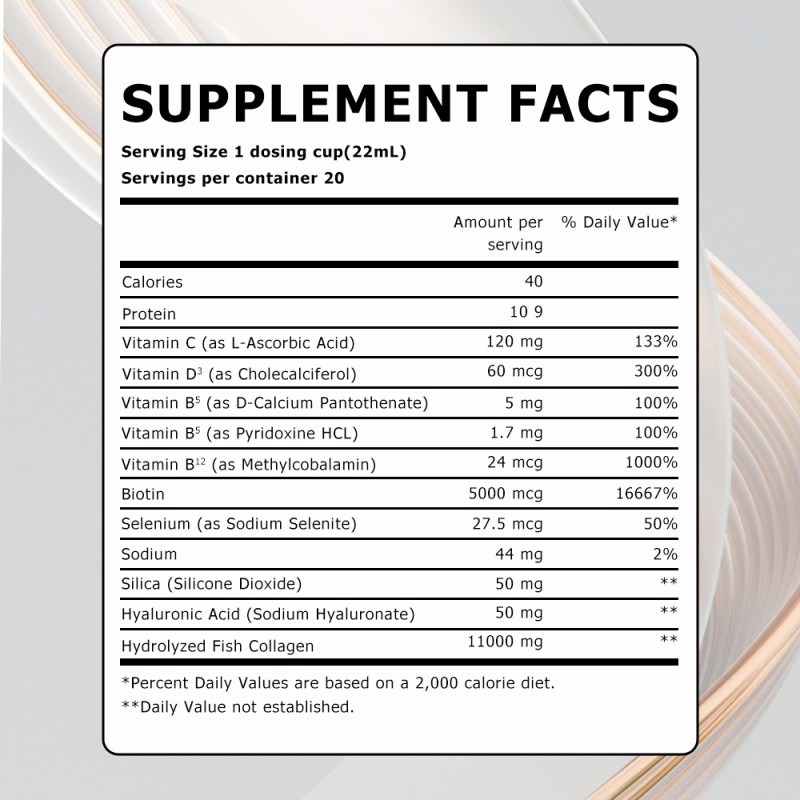 Liquid Collagen Supplement Manufacturer - OEM ODM Skin Hair Nails Joint Mango