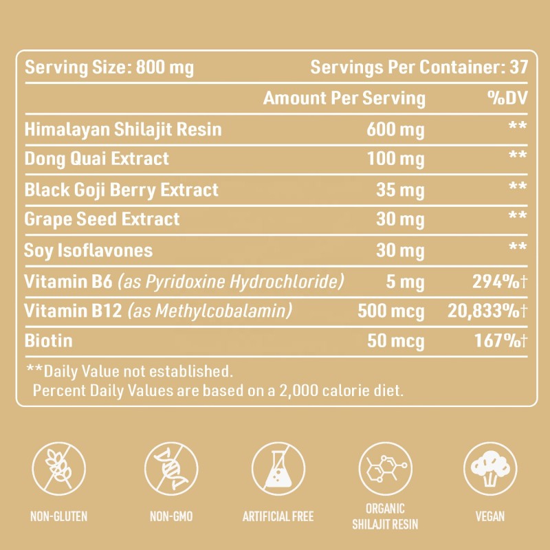 Shilajit Resin Factory - Factory Wholesale 8-in-1 Women Health Management