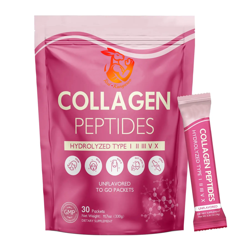 Vitamin C Collagen Powder Factory - Factory Price Beauty Strong Hair Nails Skin