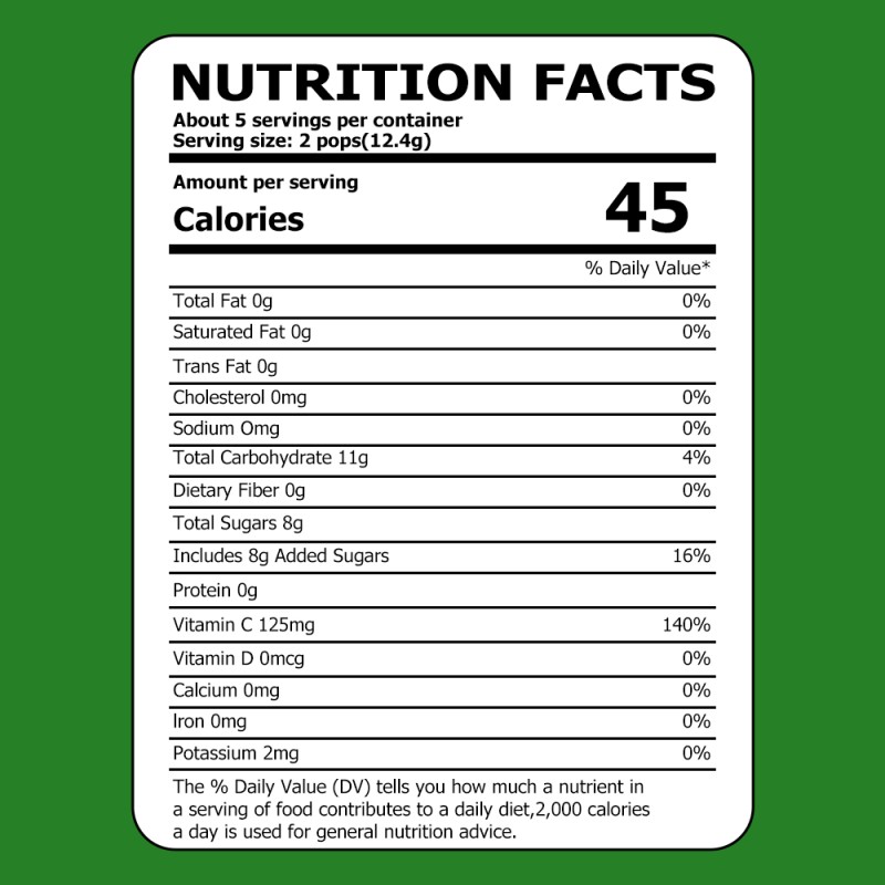 Vitamin C Lollipops Manufacturer - High Potency 10pcs Fruit Candy Kids Immunity