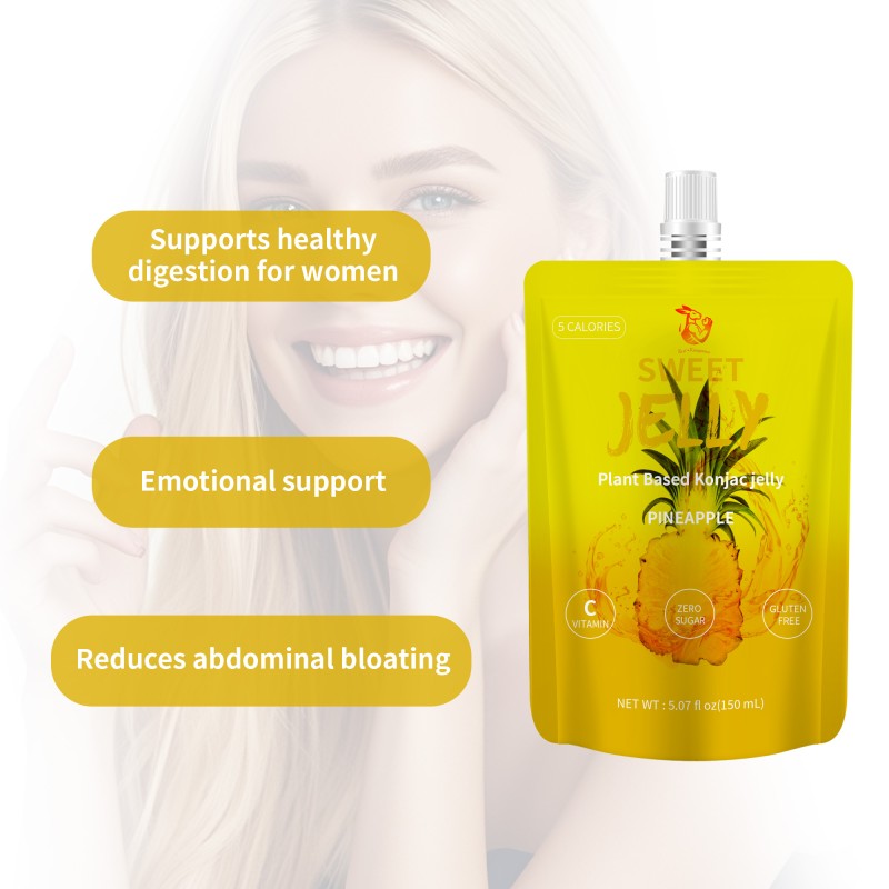 Konjac Jelly Factory - Factory Customization Plant Based Fatigue Skin Protein