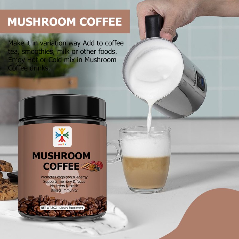 Mushroom Coffee Manufacturer - Customizable Private Label Cinnamon Lion's Mane