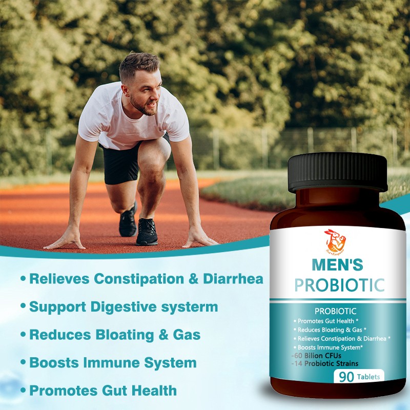 Men Probiotics Capsules Manufacturer - OEM Digestive Immune System Gut Health