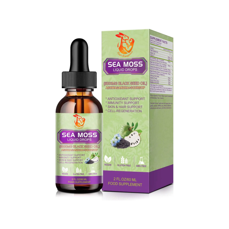 Sea Moss Liquid Drops Manufacturer - Private Label Digestive System Irish Moss