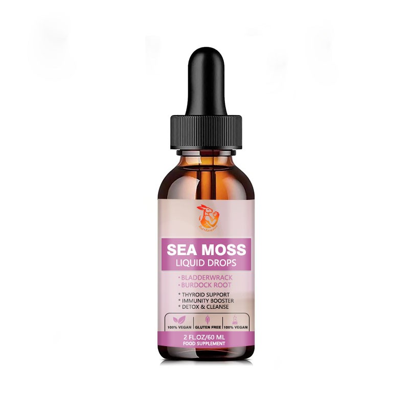 Sea Moss Liquid Drops Supplier - Oem Odm Bladderwrack Burdock Thyroid Immune