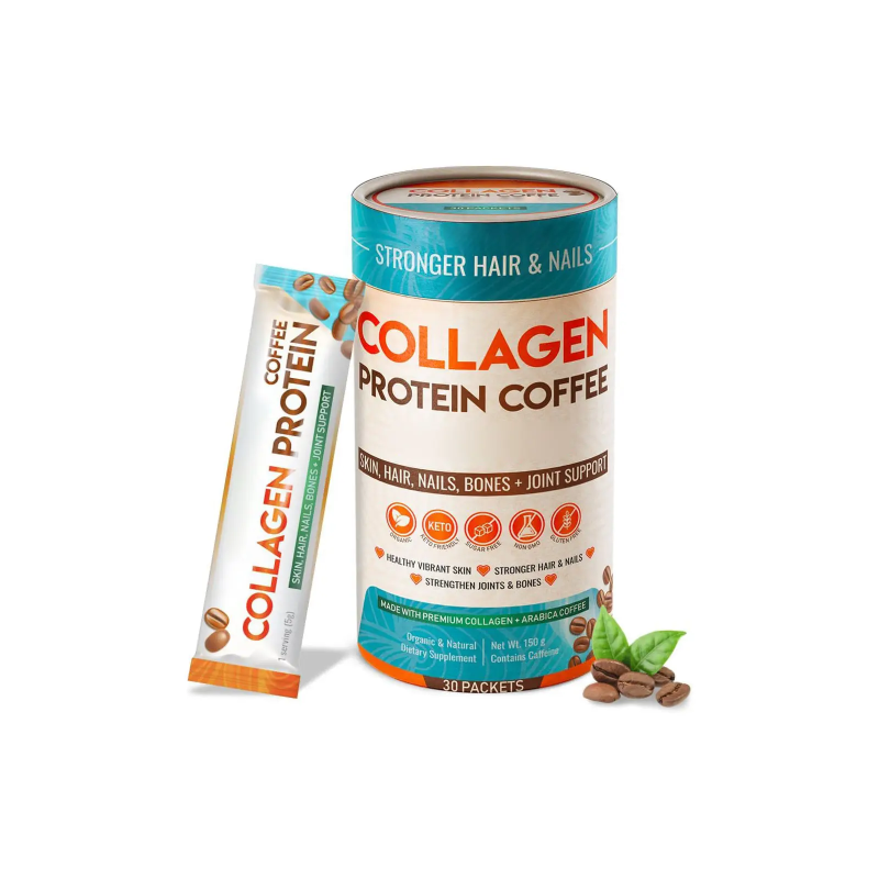 Collagen Coffee Powder Factory - Factory Price Weight Loss Skin Whitening Protein