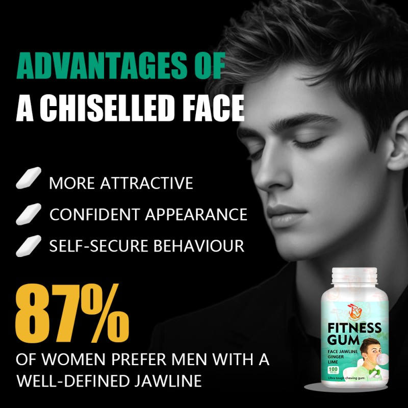 Face Jawline Gum Manufacturer - High Quality Ginger Lime Jaw Muscle Defined