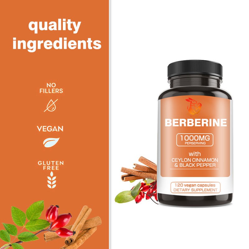 Berberine Capsules Supplier - Private Label Immune System Herbal Extract