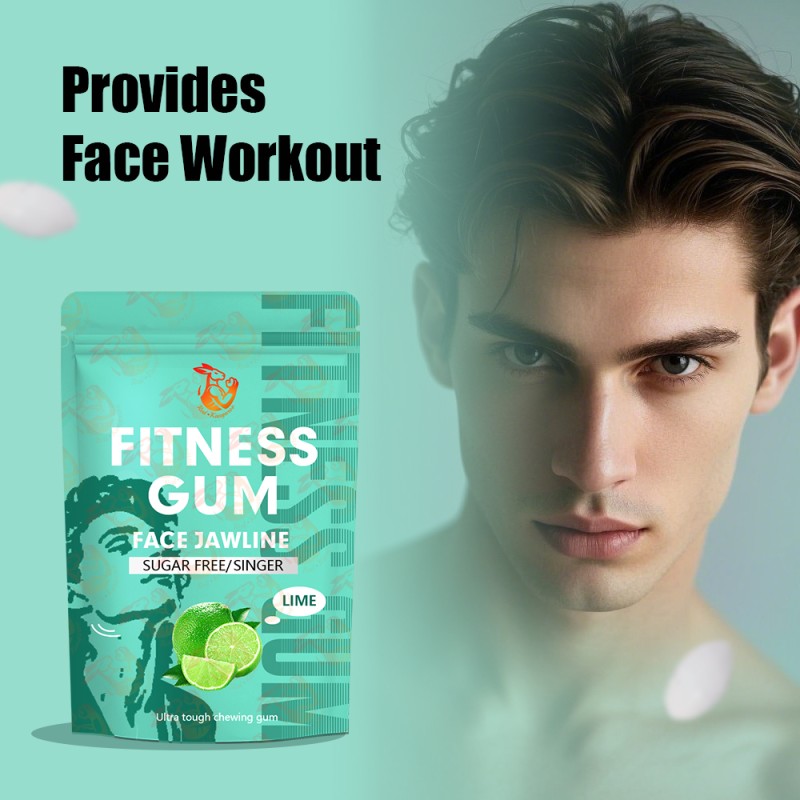 Fitness Gum Supplier - Factory Customization Face Muscle Jawline Sugar Free