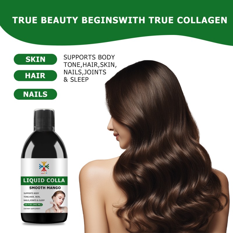 Liquid Collagen Supplement Manufacturer - OEM ODM Skin Hair Nails Joint Mango