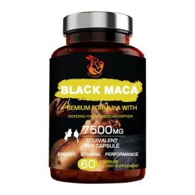 Black Maca Capsules Manufacturer - Factory Supply Mens Libido Sexual Drive