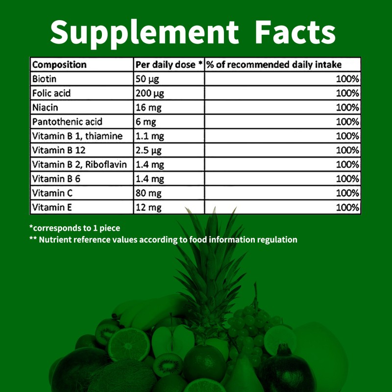 Multivitamin Effervescent Tablets Supplier - Support Energy Metabolism 10 Vitamins