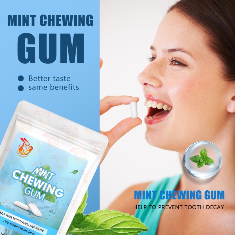 Mint Chewing Gum Manufacturer - Factory Supply Tooth Decay Fruity Fresh Strength