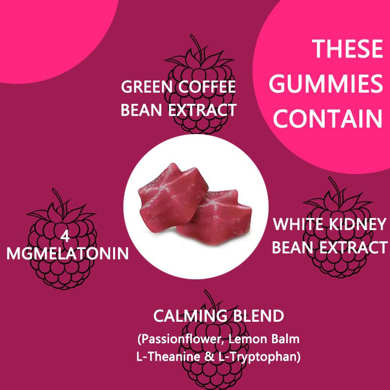 Night Time Fat Burner Gummy Supplier - OEM White Kidney Bean Weight Loss Candy