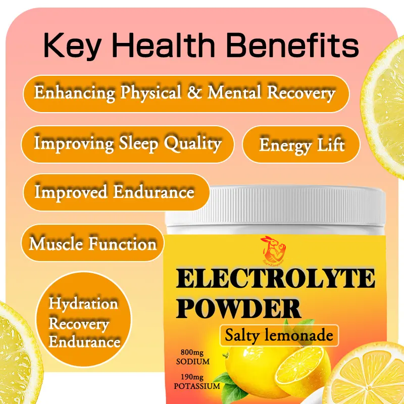 Electrolyte Powder Factory - High Quality Endurance Sodium Magnesium Sport