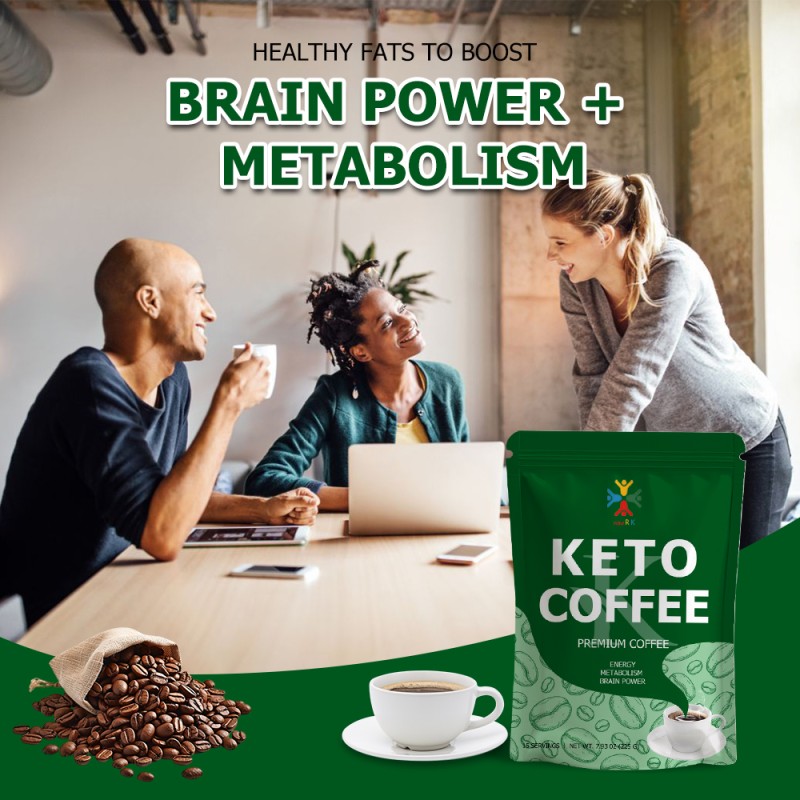Keto Coffee Powder Factory - Private Label OEM Himalayan Salt Circulation Nutrients