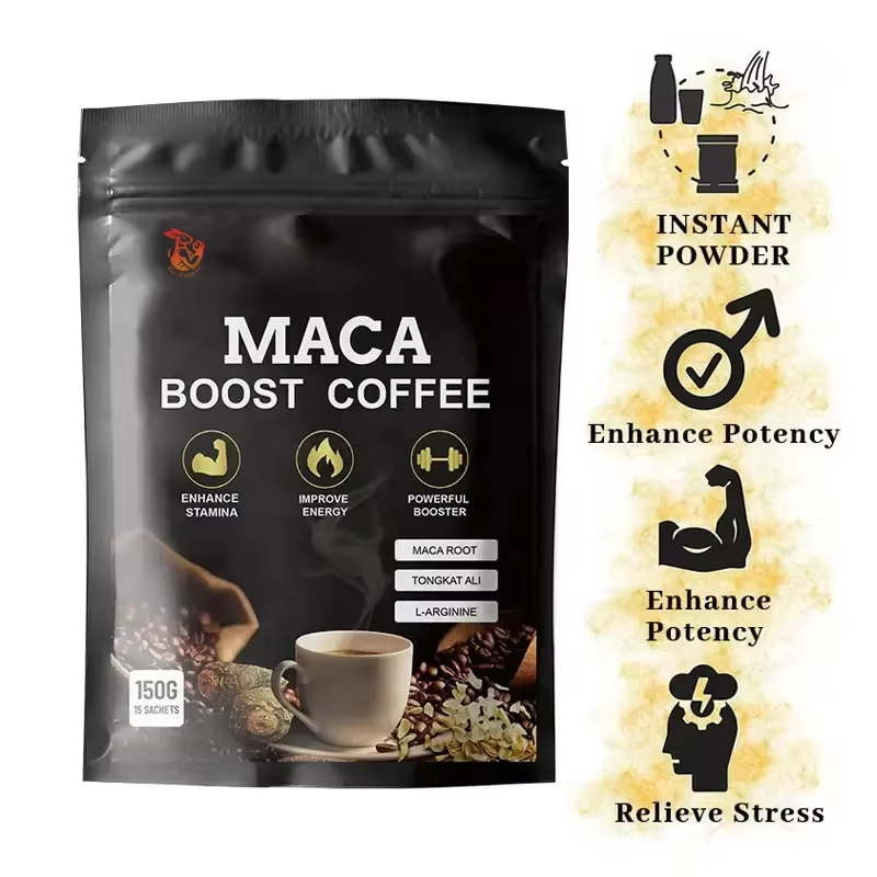 Maca Coffee Powder Factory - In Stock Herbal Energy Endurance Root Drink