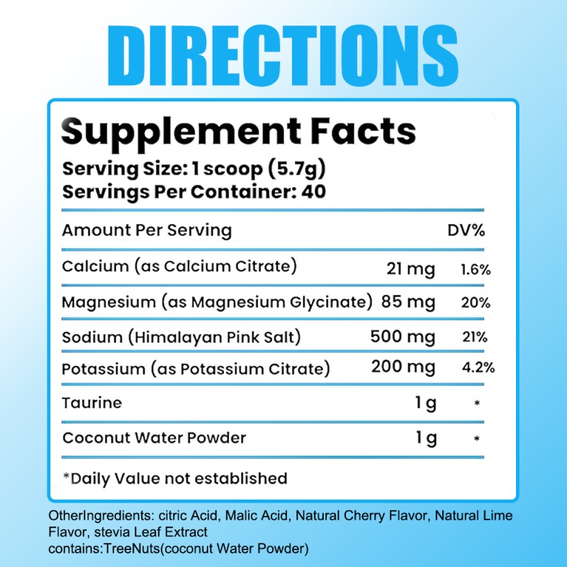 Electrolyte Powder Manufacturer - OEM Herbal Hydration Vitamin Immune Booster