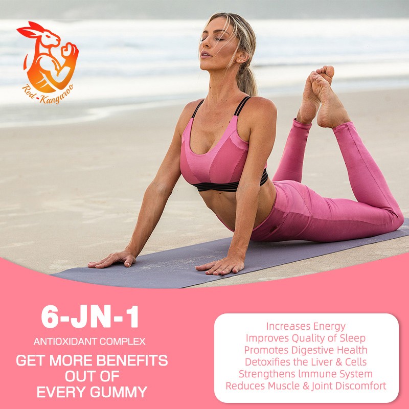 Collagen Gummies Supplier - OEM Strawberry Biotin Vitamin C Hair Skin