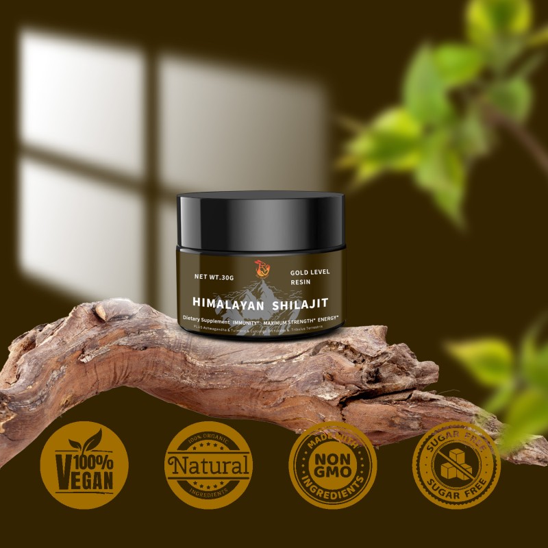 Shilajit Resin Supplier - Best Quality Label Maximum Strength Detox Cognitive