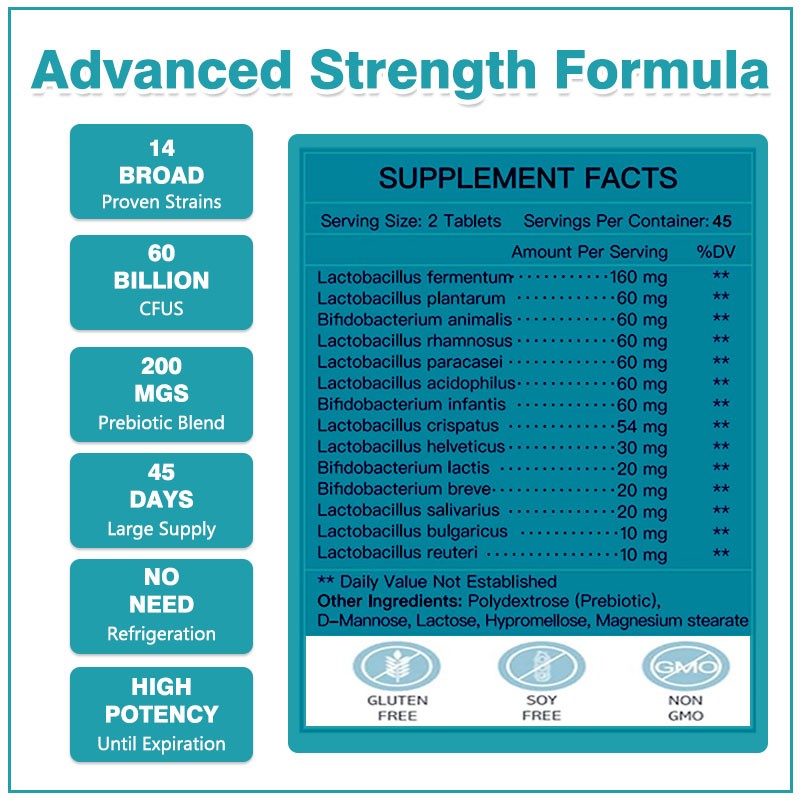 Men Probiotics Capsules Manufacturer - OEM Digestive Immune System Gut Health