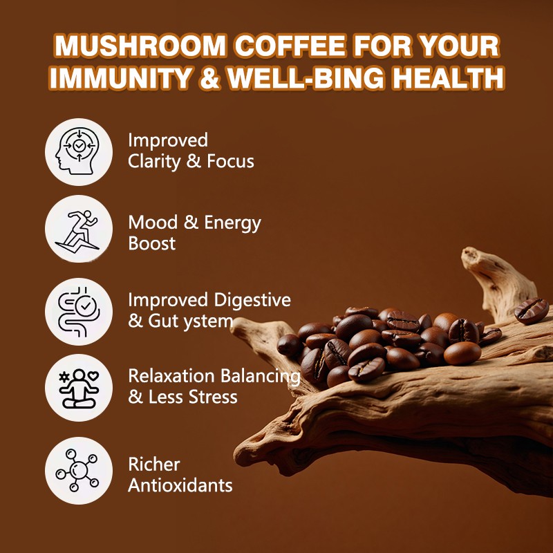 Mushroom Coffee Supplier - RYZE Private Label Gut Healthy Digestive Support