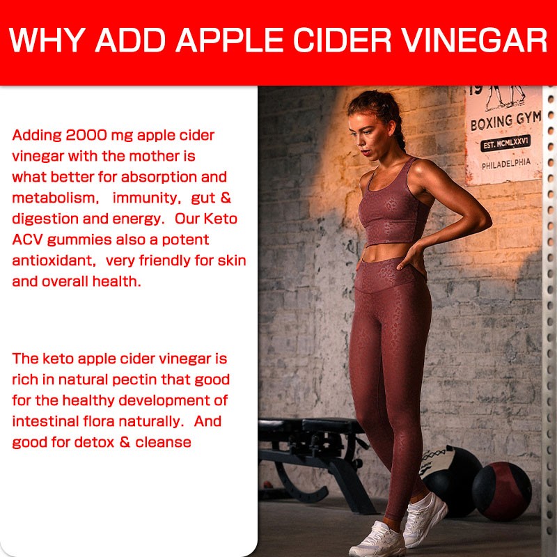 Keto ACV Gummies Manufacturer - Factory Direct Sales Digestion Hair Nails Skin