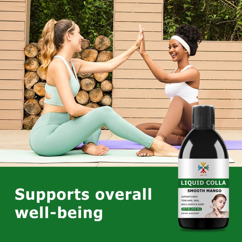 Liquid Collagen Supplement Manufacturer - OEM ODM Skin Hair Nails Joint Mango