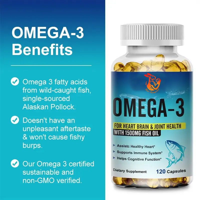 Omega 3 Softgel Factory - Private Label Heart Health Fish Oil 3 6 9