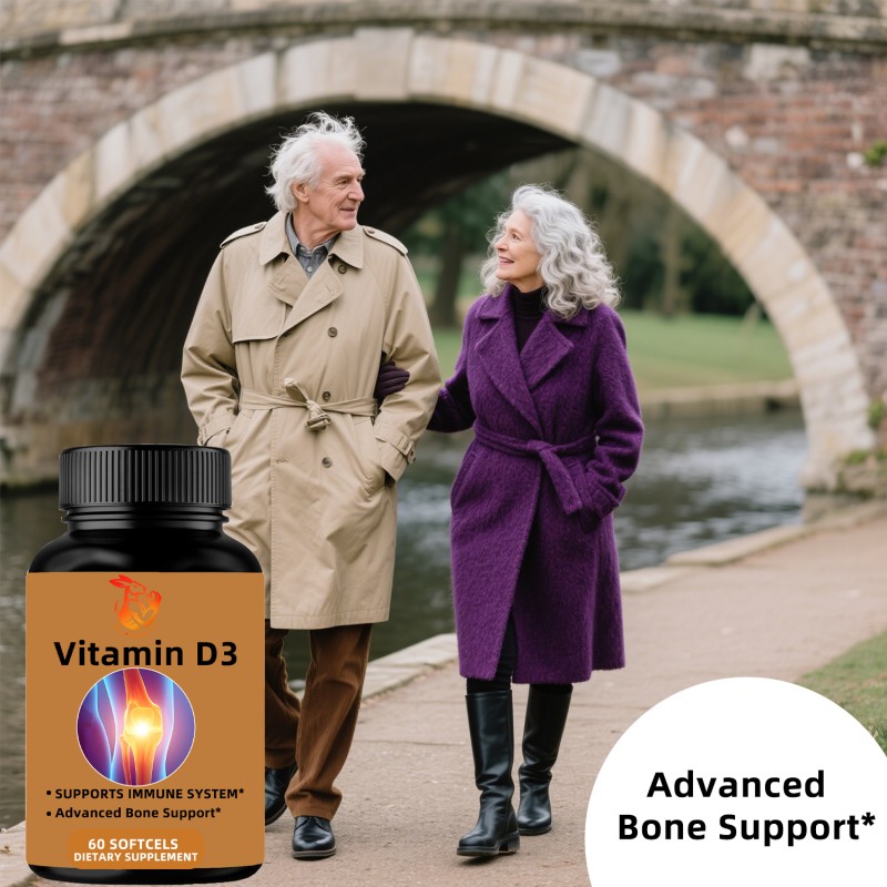 Vitamin D3 Softgel Manufacturer - Private Label Bone Immune 5000 IU Dietary