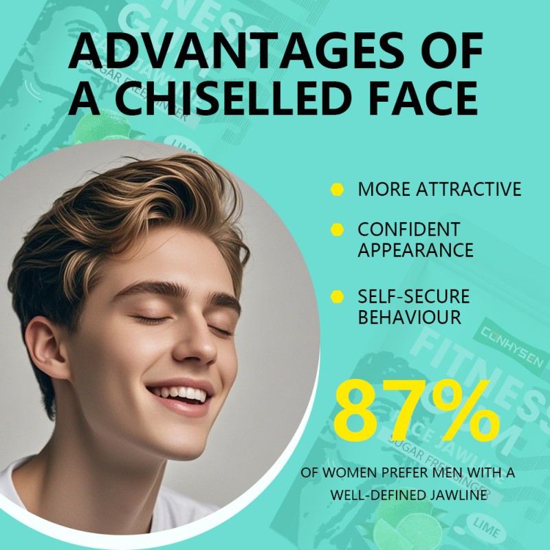 Fitness Gum Supplier - Factory Customization Face Muscle Jawline Sugar Free